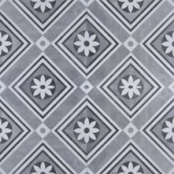 Geo Ceramica concreet flower dec 60x60x4