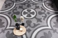 Geo Ceramica decoro fiori 100x100x4