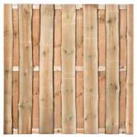 Tuinscherm Rustiek geïmpregneerd 12 planks 180x180