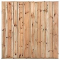 Tuinscherm Monaco geïmpregneerd 19 planks 180x180