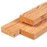 Douglas regel ongedroogd, fijnbezaagd 600x25x7